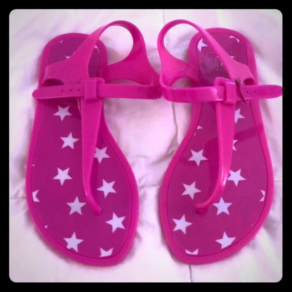 Gap Kids “Jelly” hot pink sandal